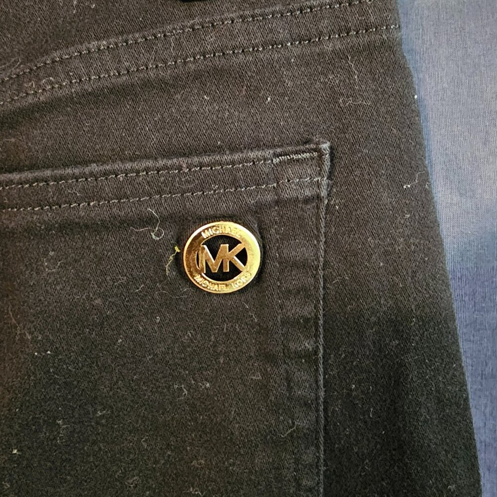 Michael Kors black "Izzy Skinny" Jeans. Size 6 - Picture 4 of 4